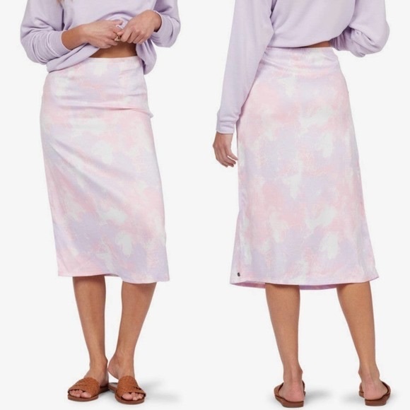 Roxy Purple & Pink Pastel Skirt - Picture 1 of 10